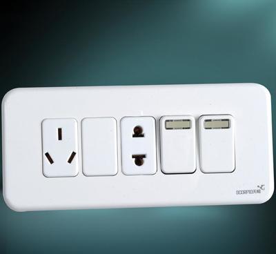 【天蝎電器168系列墻壁開關(guān) 撥動開關(guān)工程插座開關(guān) 16807】價格_廠家_圖片 -